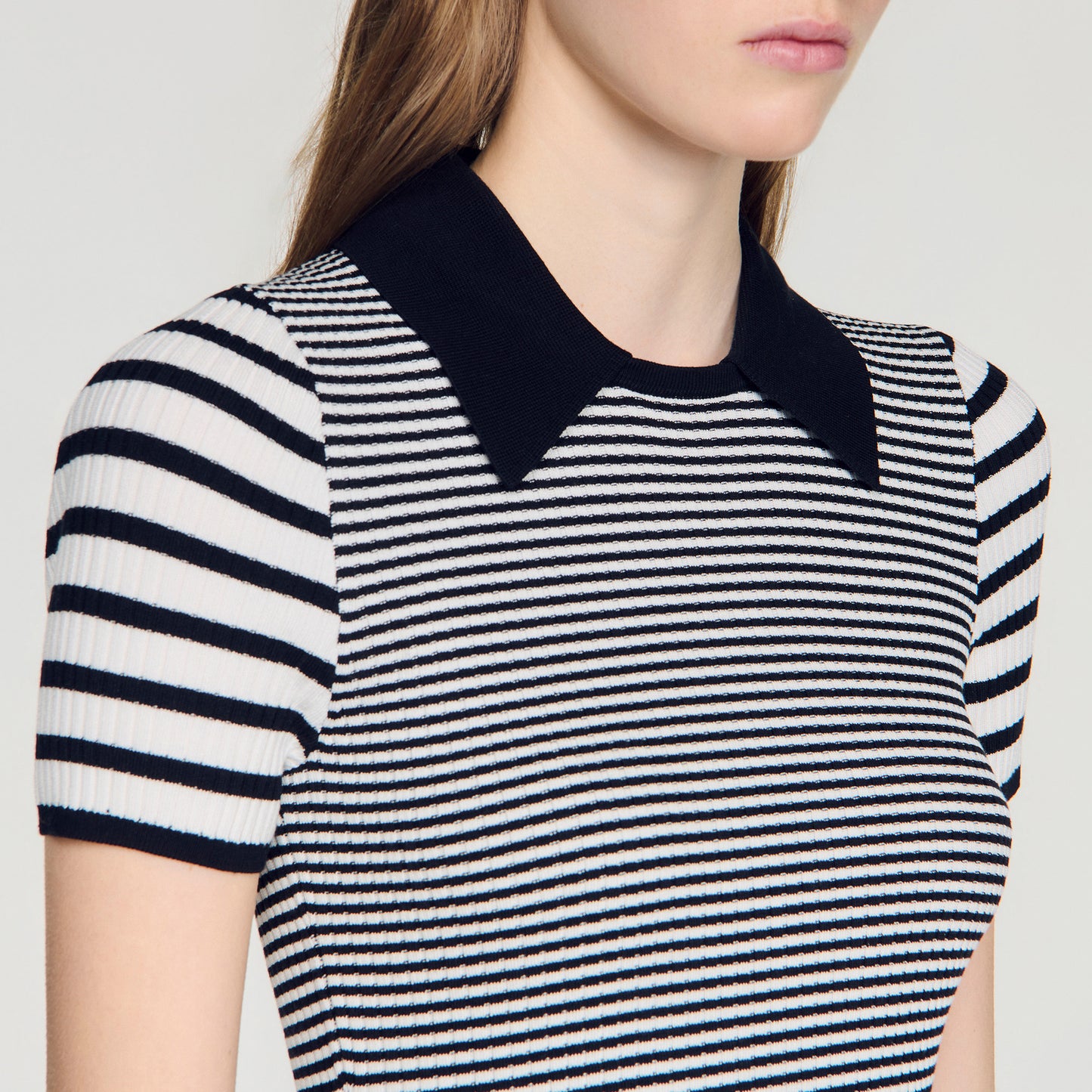 Ludo Knit Jumper Black / Ecru