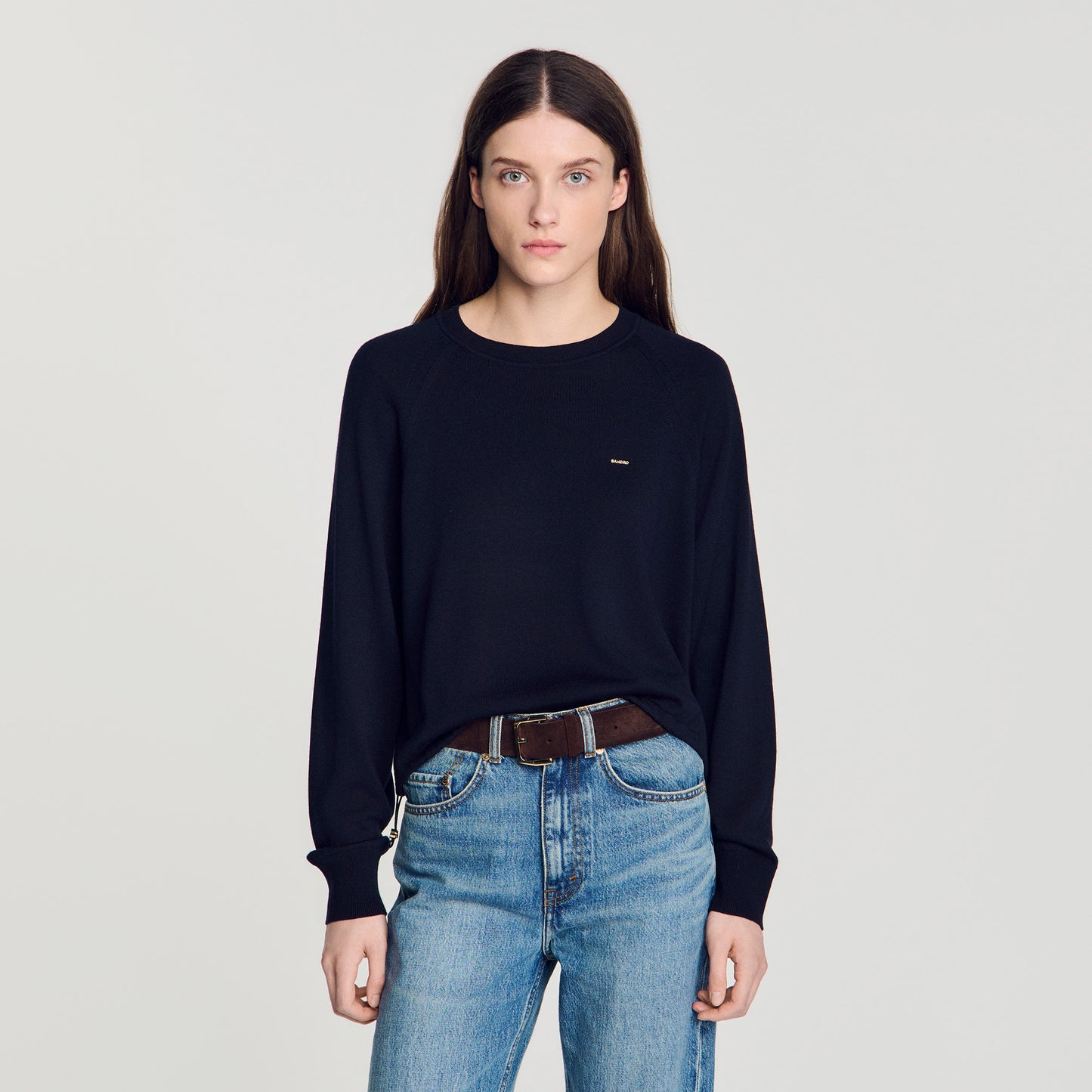 Mika Knit Jumper Navy Blue