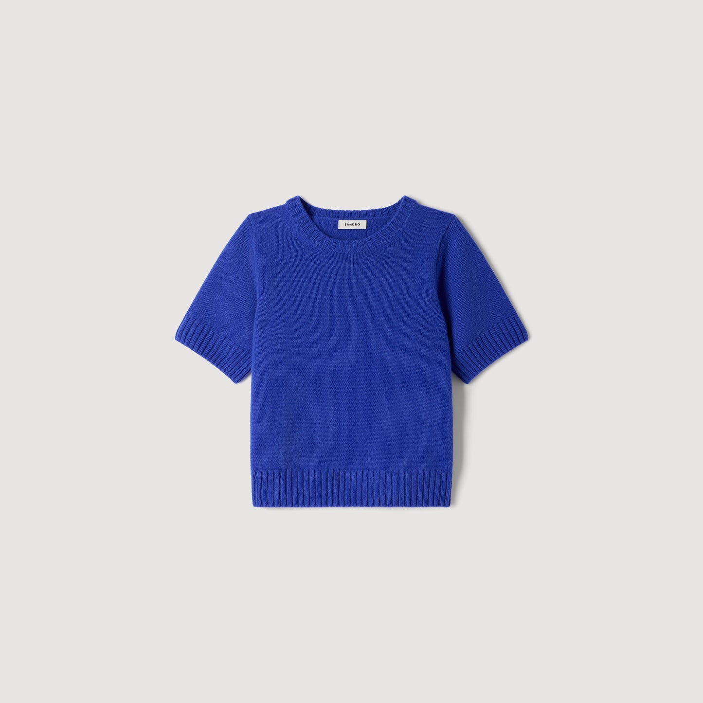 Emily Wool jumper with logo Blue