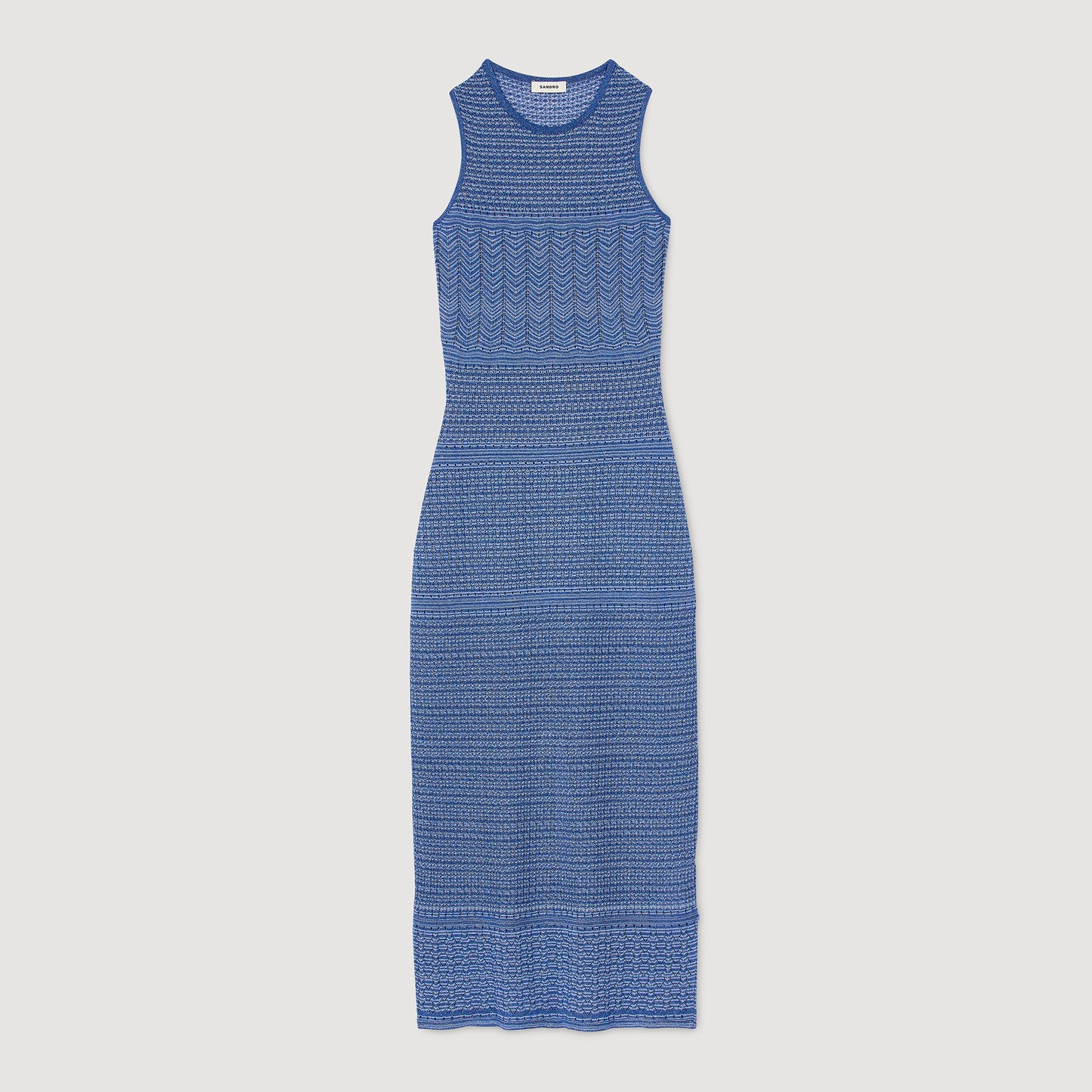 Ludivine Knit Midi Dress Royal Blue