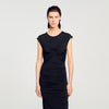 Habibi Draped Maxi Dress Black