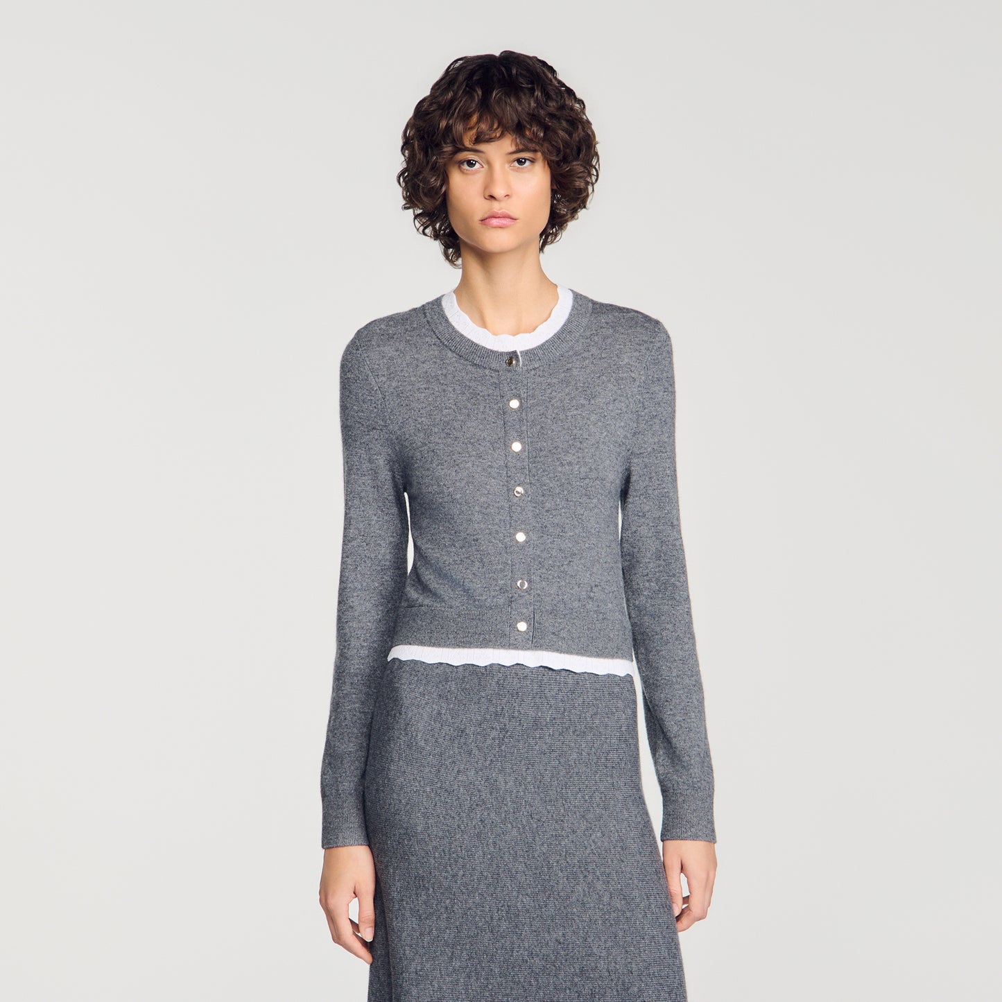 Henrietta 2-in-1 maxi dress Grey