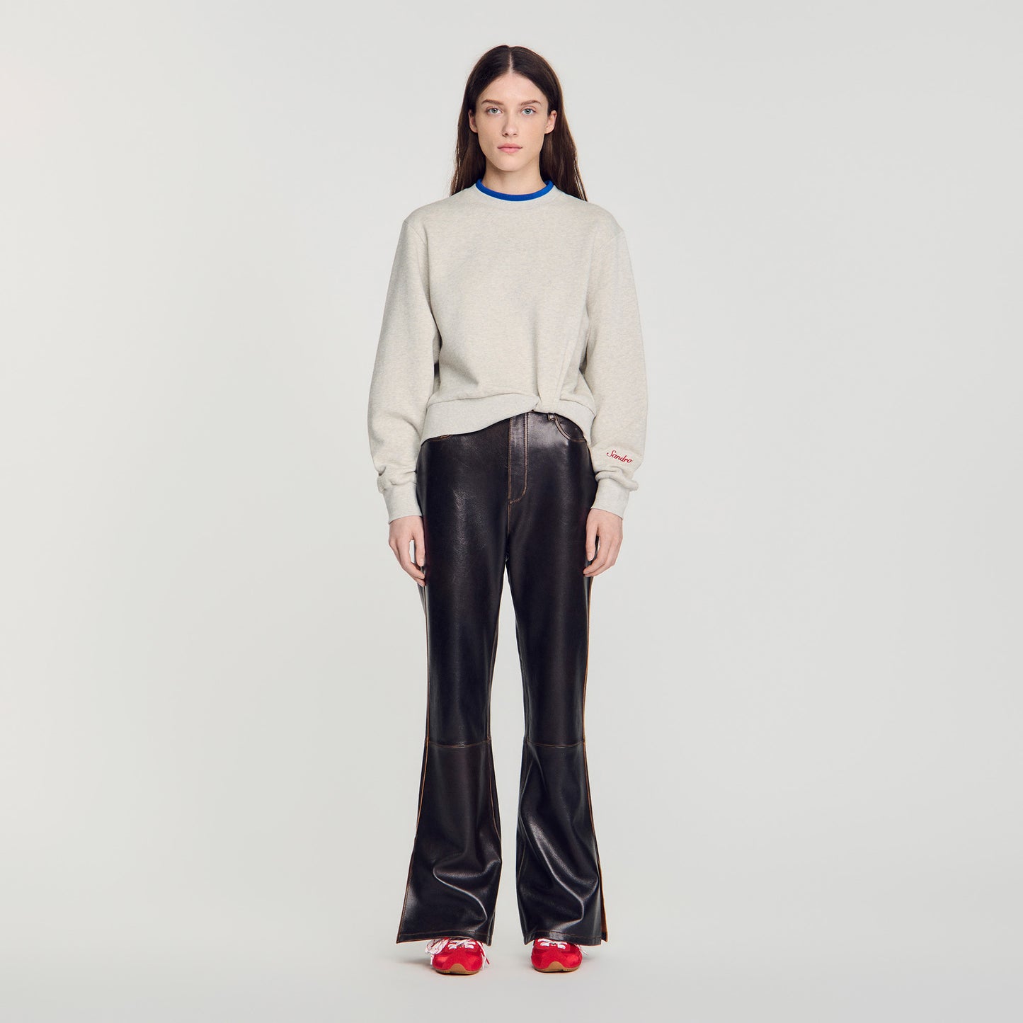 Mina 2-in-1 sweatshirt Light Grey