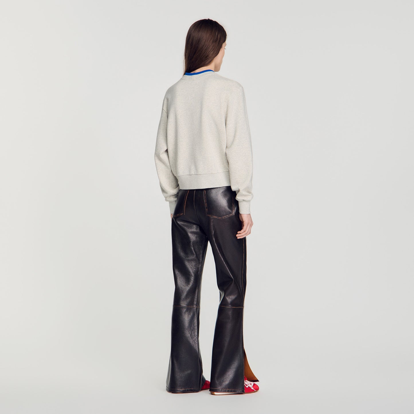 Mina 2-in-1 sweatshirt Light Grey