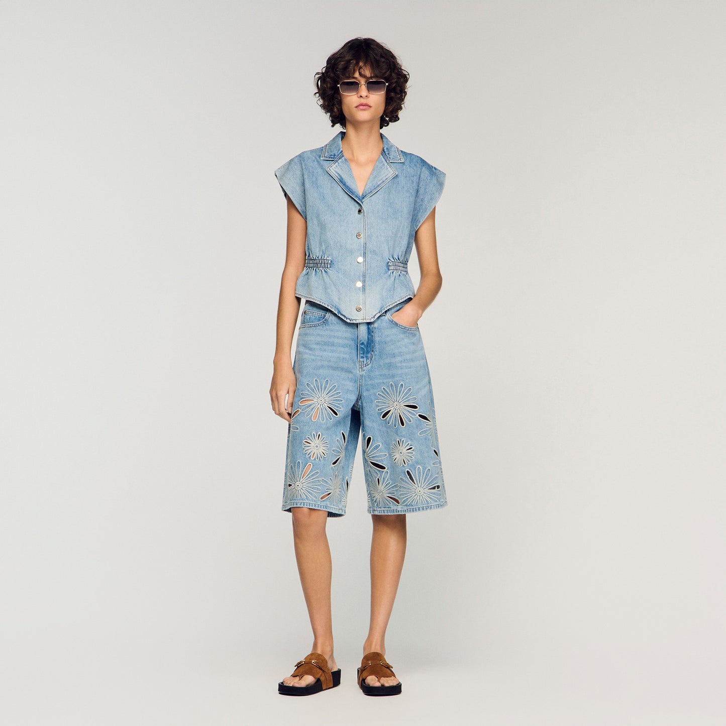 Denim Top Blue Jean