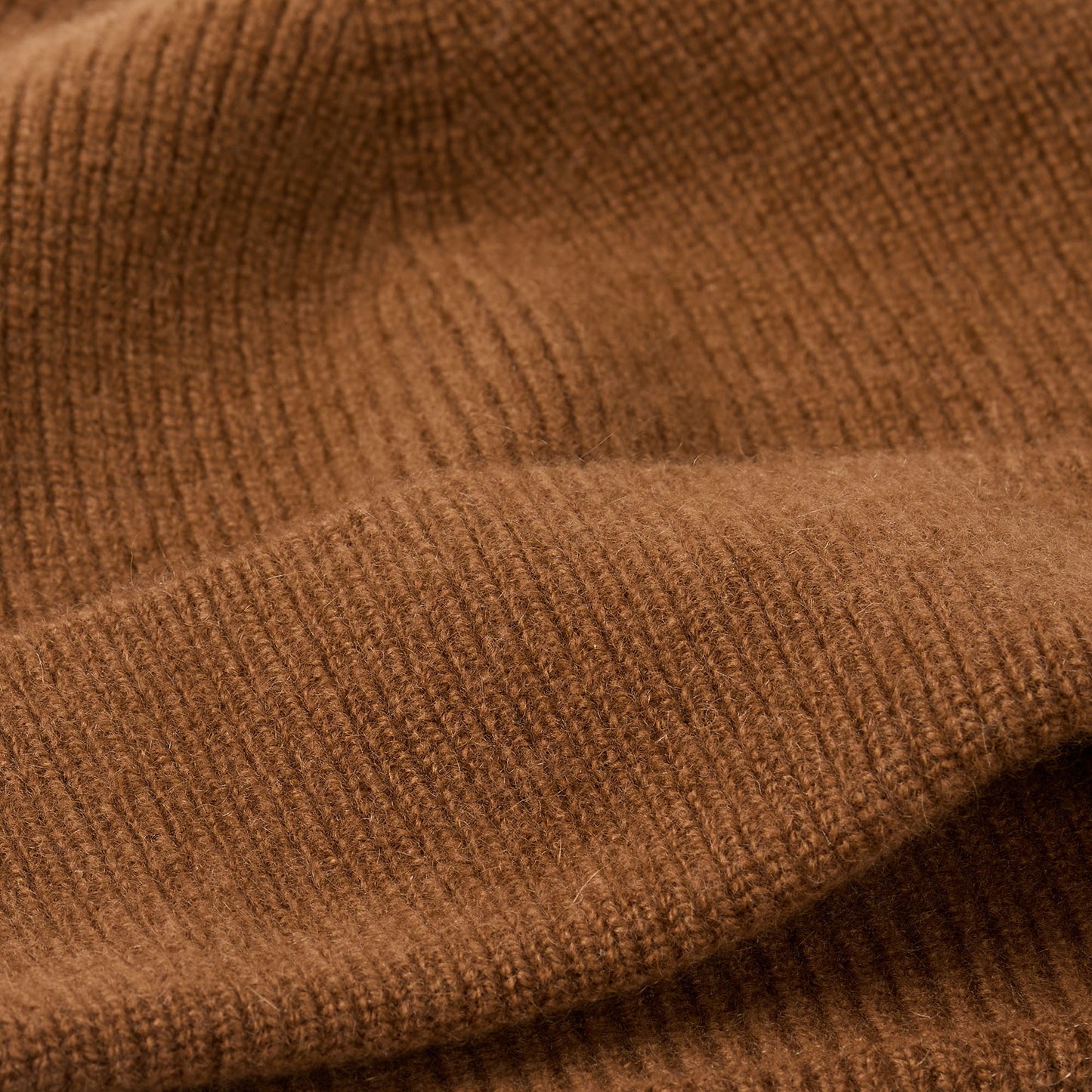 Beanie Cashmere Cashmere Hat Cognac