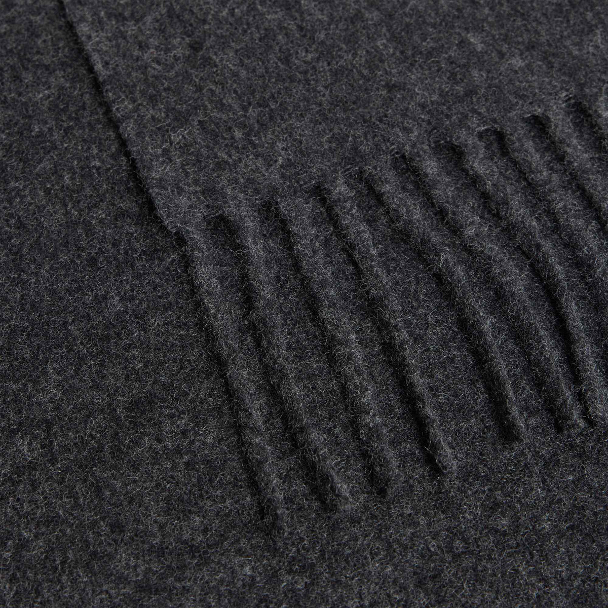 New Solid Scarf Wool and cashmere scarf Mocked Grey
