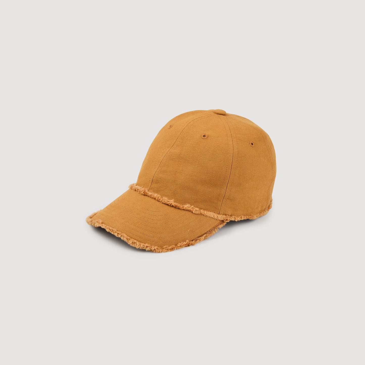 Cap Open Edge Cotton Cap Camel