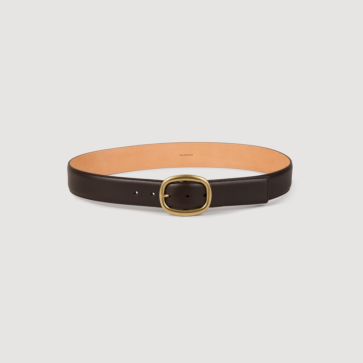 Leather Belt BlackBlack Brown