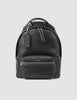 Coated Canvas Backpack Black