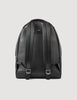 Coated Canvas Backpack Black