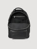 Coated Canvas Backpack Black