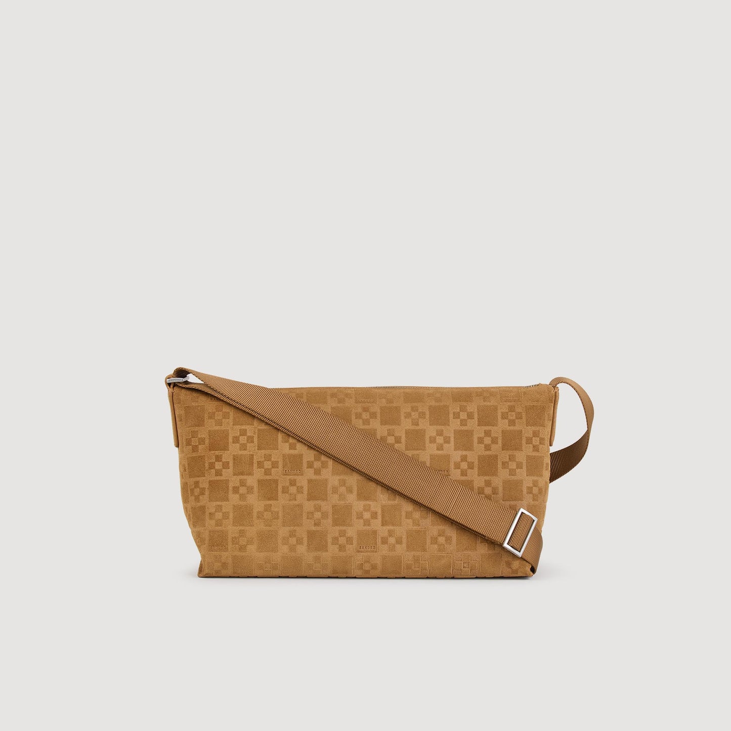Mini Crossbody Cross Suede Shoulder Hobo Bag Camel