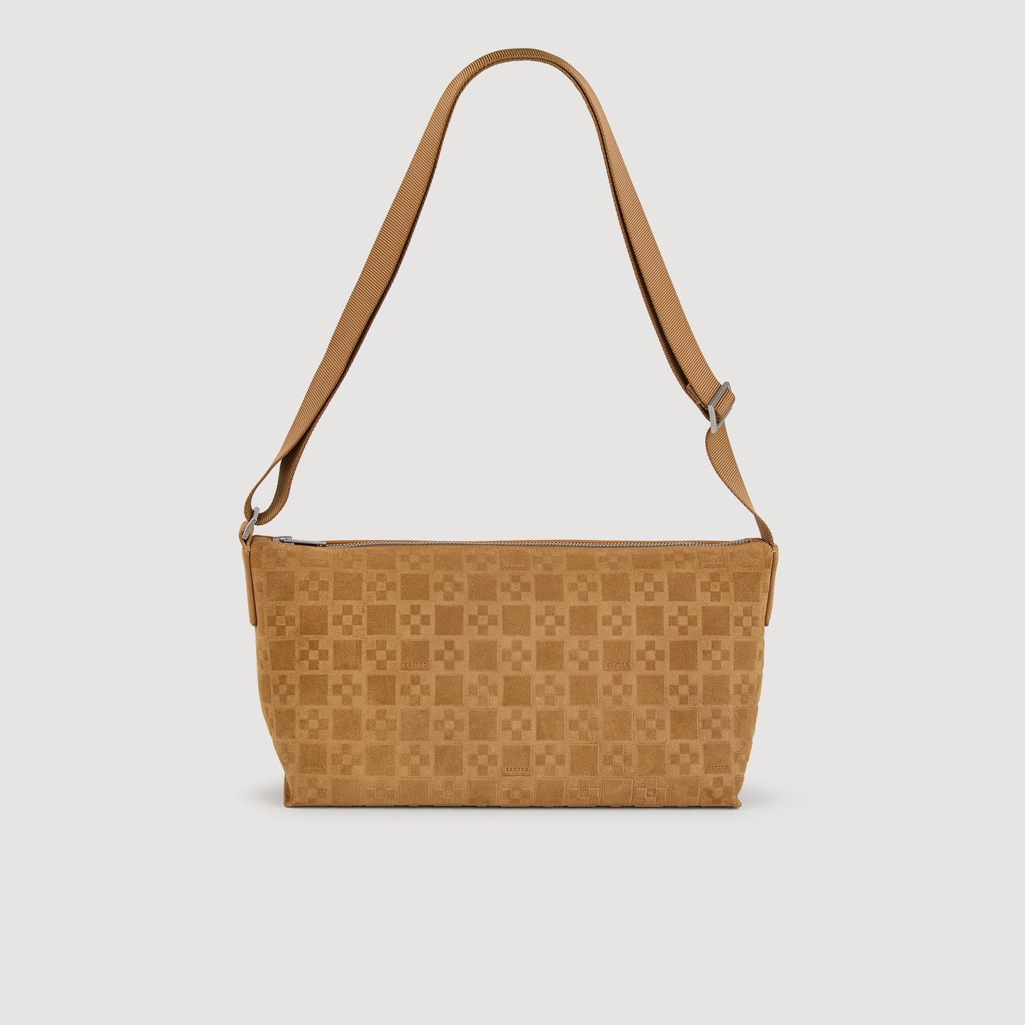 Mini Crossbody Cross Suede Shoulder Hobo Bag Camel