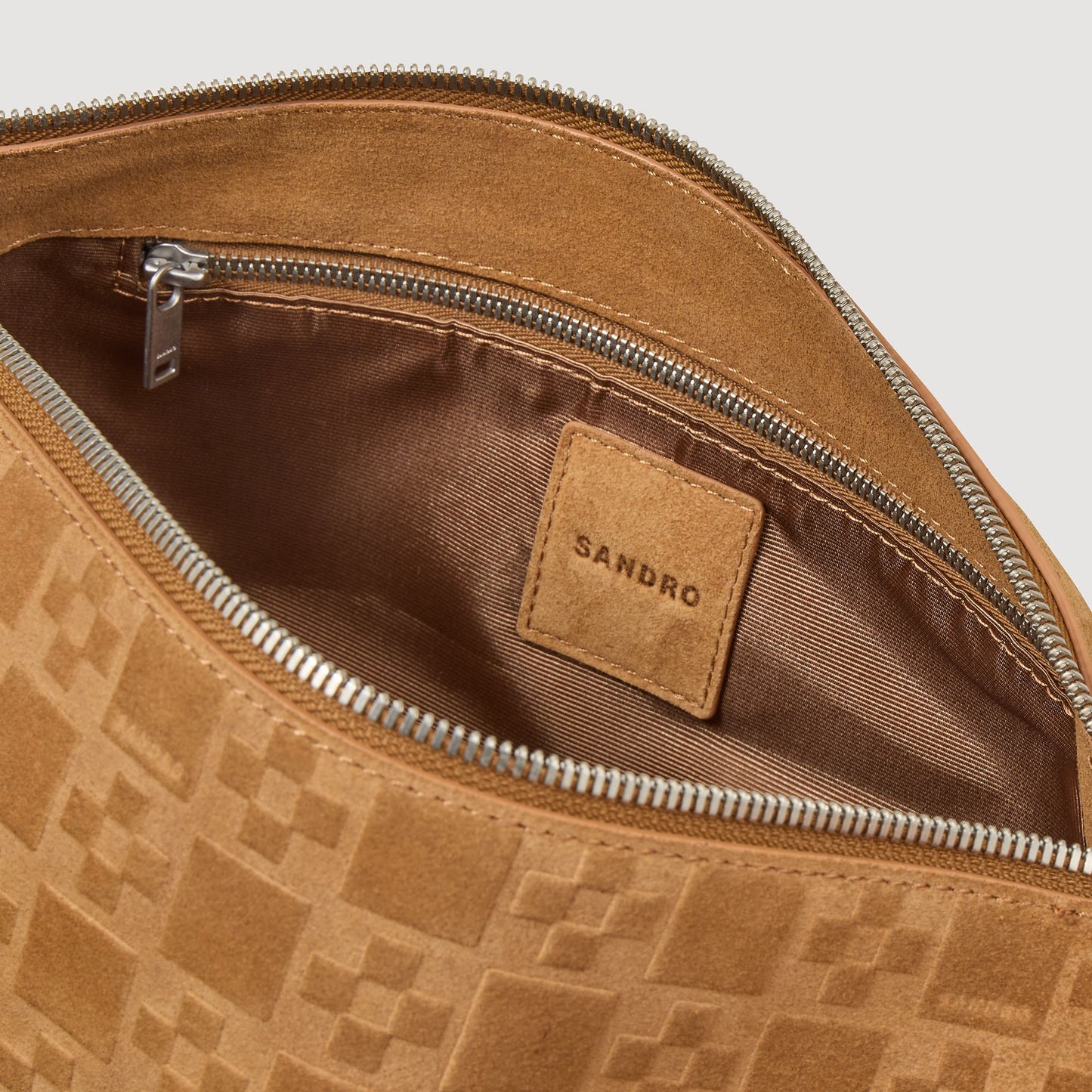 Mini Crossbody Cross Suede Shoulder Hobo Bag Camel