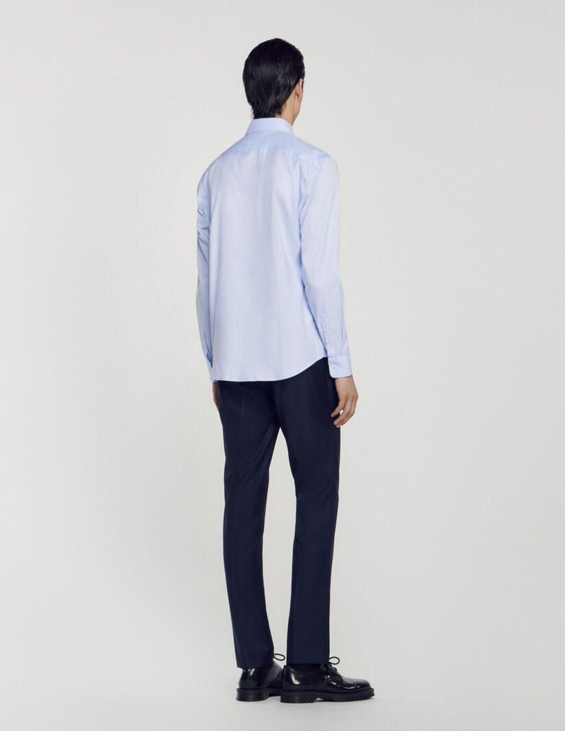 Classic Cotton Shirt Sky Blue