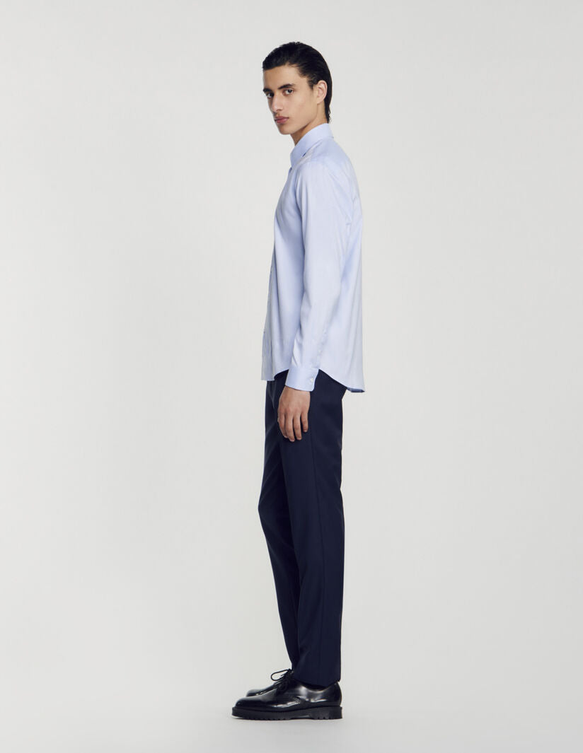 Classic Cotton Shirt Sky Blue