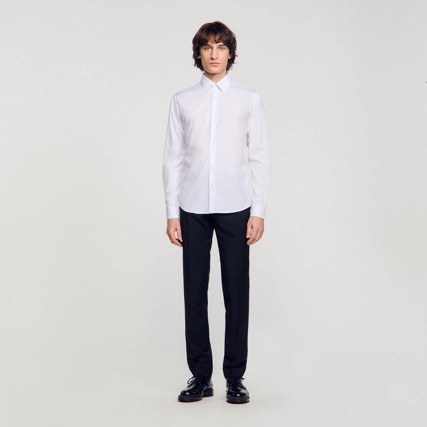 Long-Sleeved Shirt White