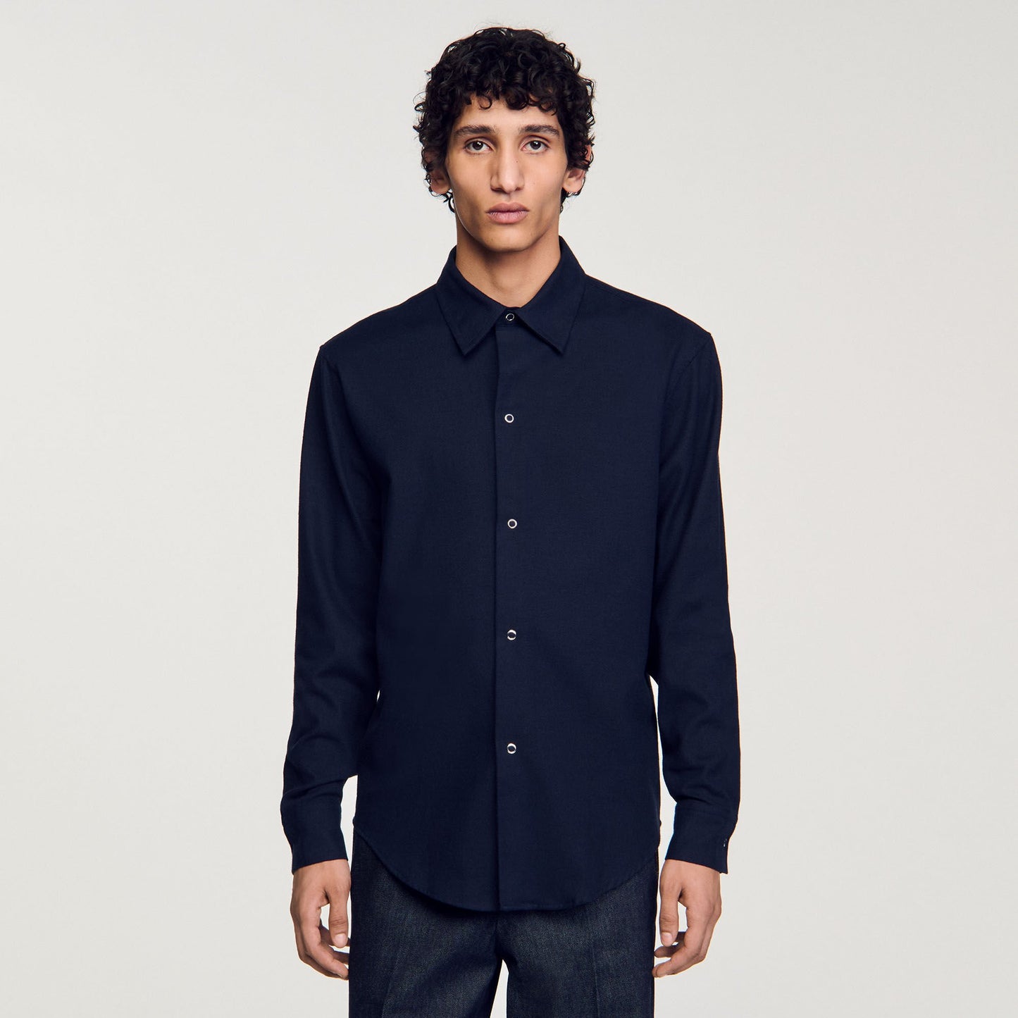 Flannel Joker Navy Blue