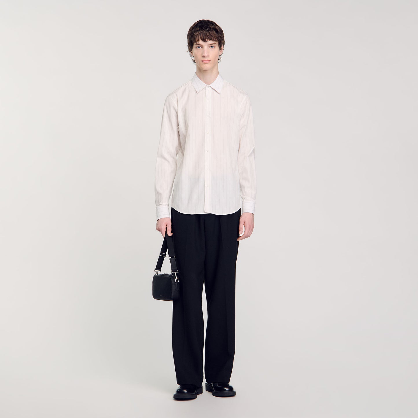 Striped Shirt White