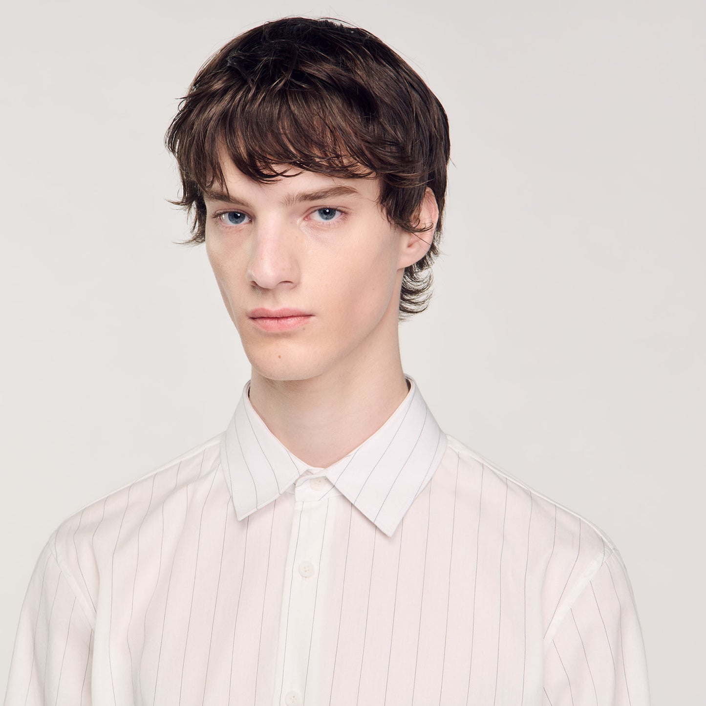 Striped Shirt White