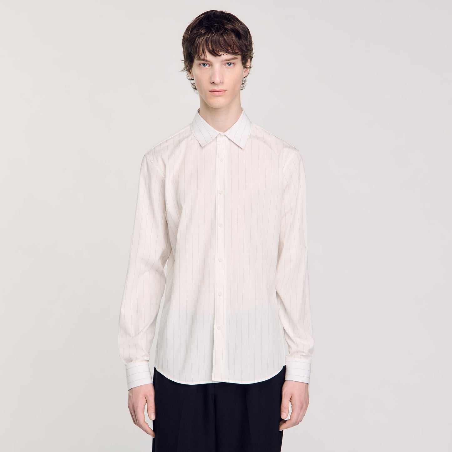 Striped Shirt White