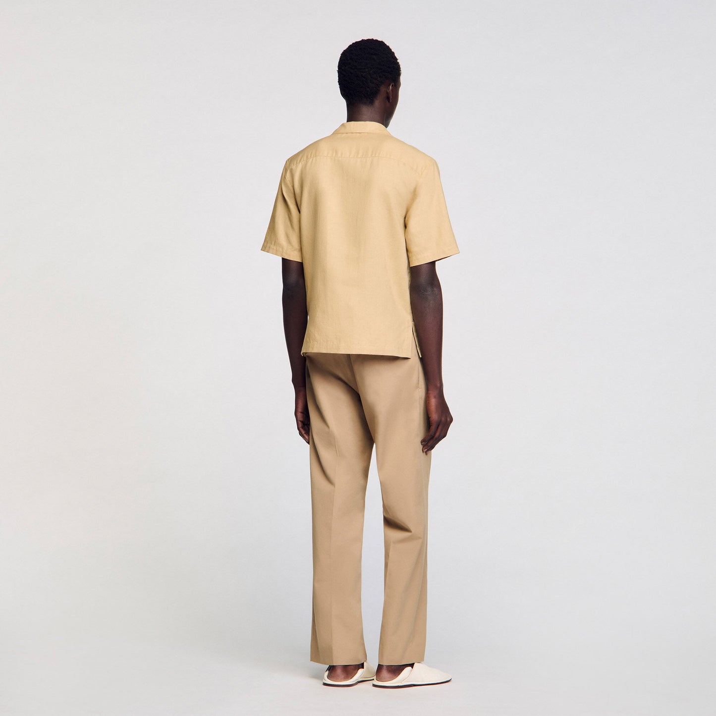 Requin Linen Mc Cotton And Linen Shirt Nut