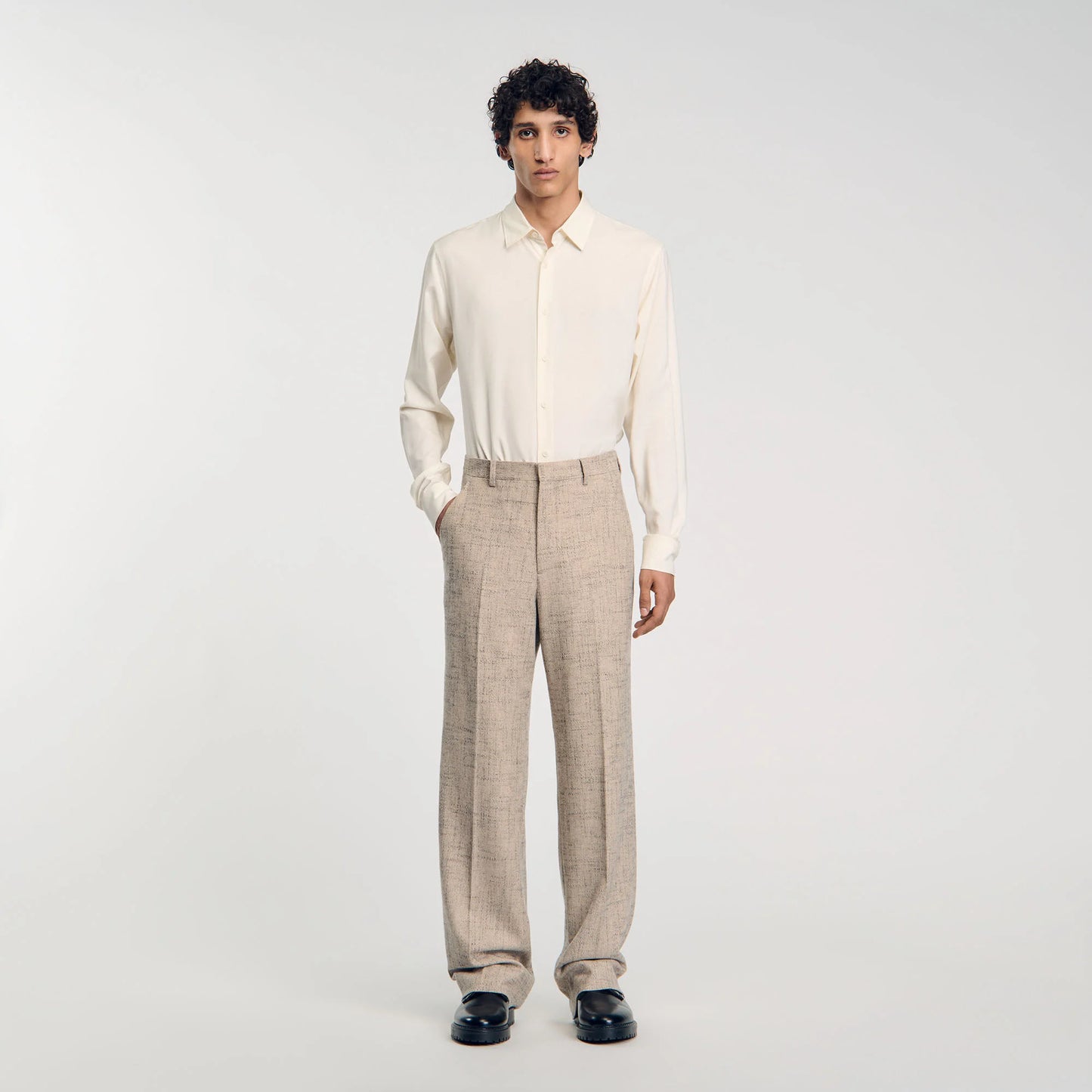 Oversize Pant Chine Beige