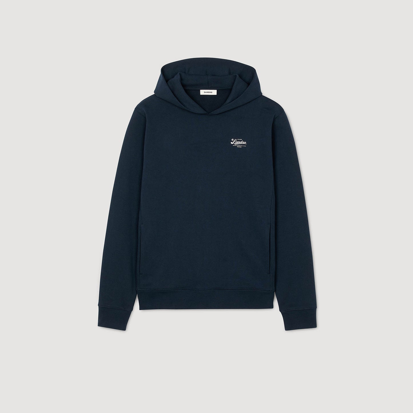 Atelier Hoodie Logo Sweatshirt Midnight Blue