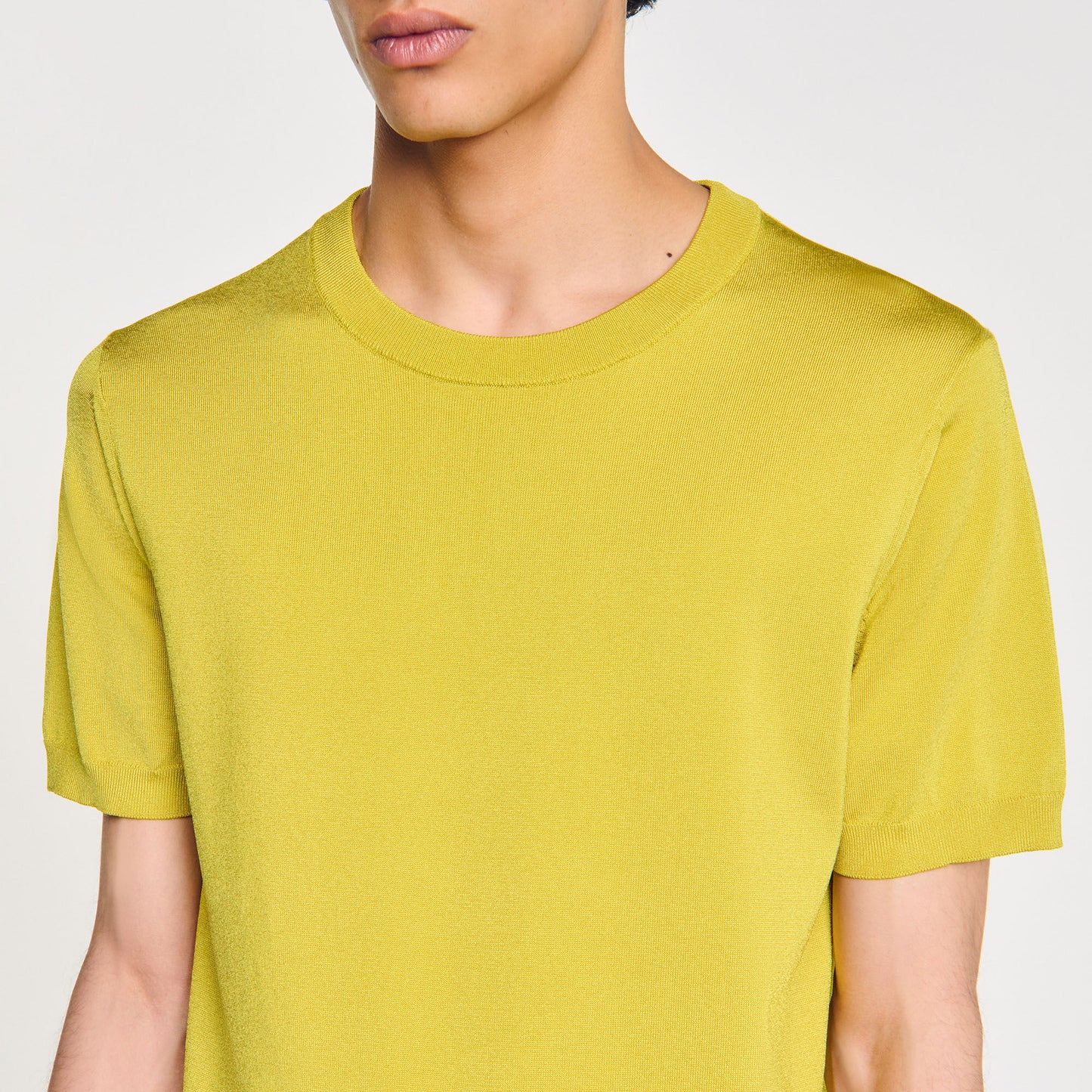 Knitted T-Shirt Super Green