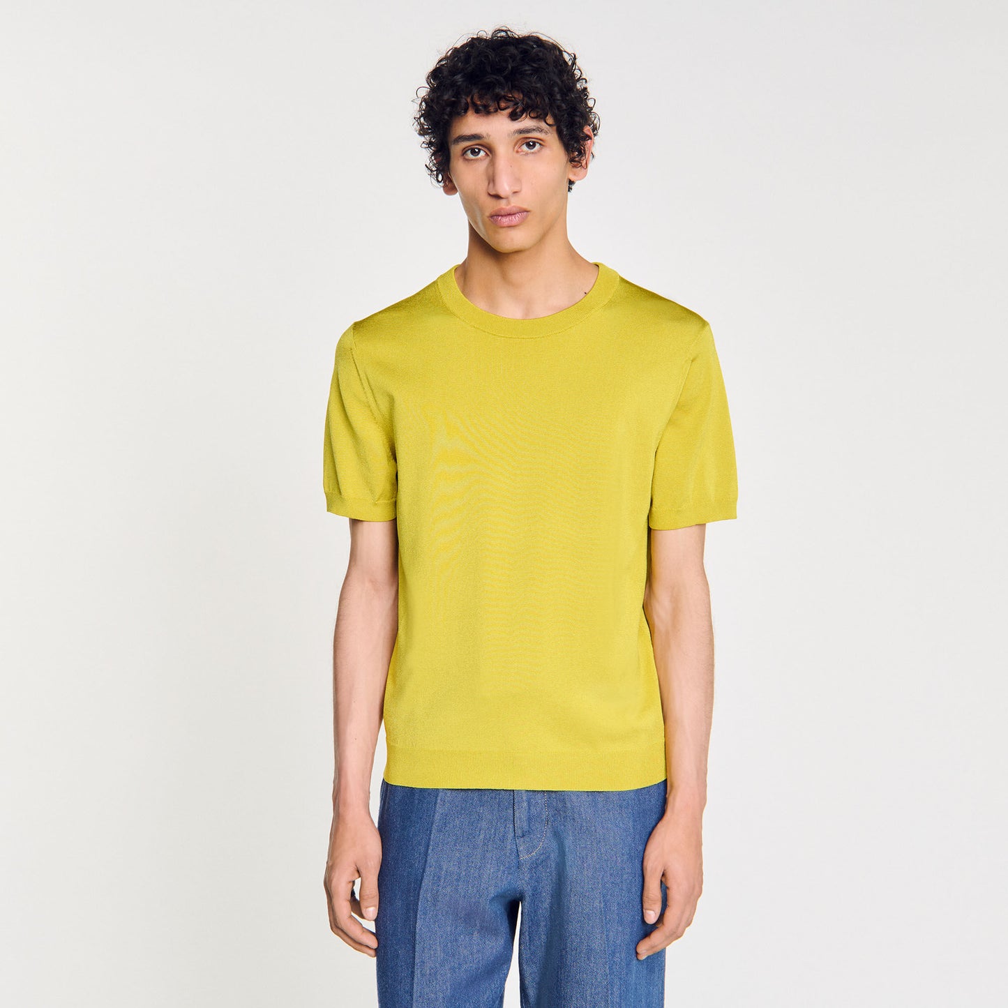 Knitted T-Shirt Super Green