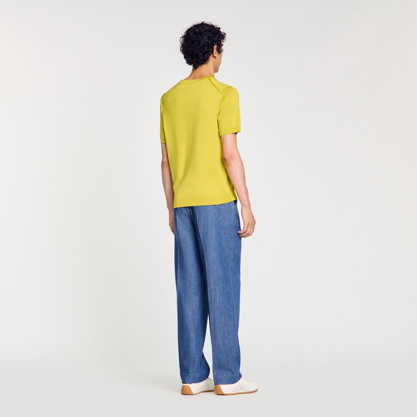 Knitted T-Shirt Super Green