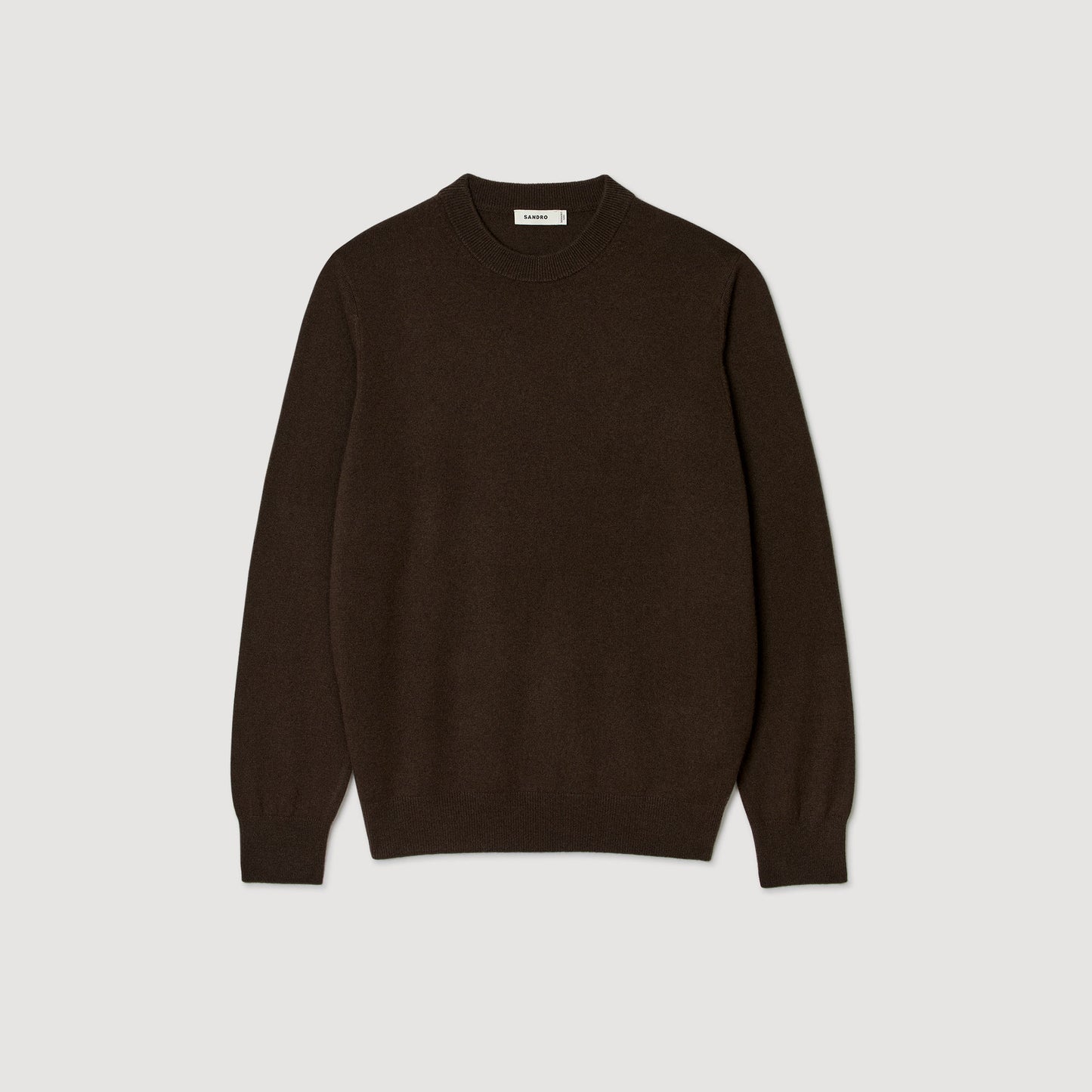 Crewneck Cashmere Cashmere Sweater Taupe