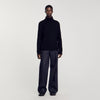 Wool And Cashmere Turtleneck Jumper Black