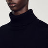 Wool And Cashmere Turtleneck Jumper Black