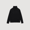 Wool And Cashmere Turtleneck Jumper Black
