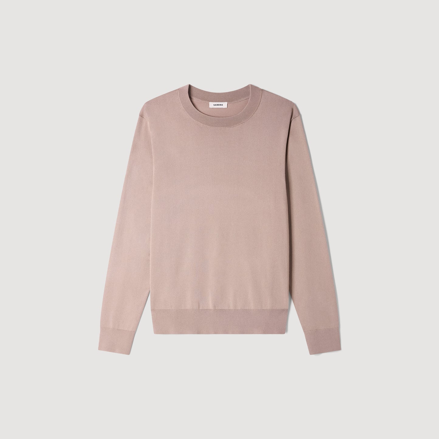 Pablo Crewneck Knit Jumper Light Taupe