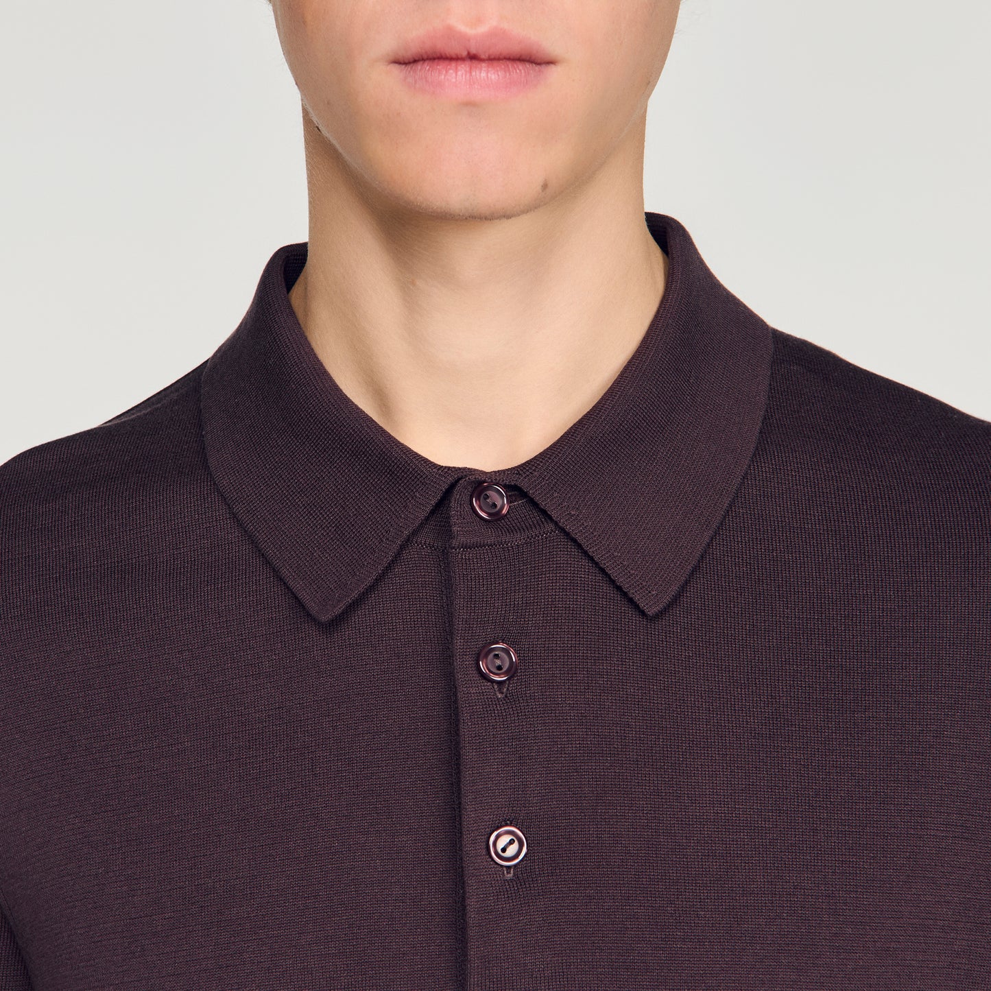 Pablo Cotton Knit Jumper Chocolate