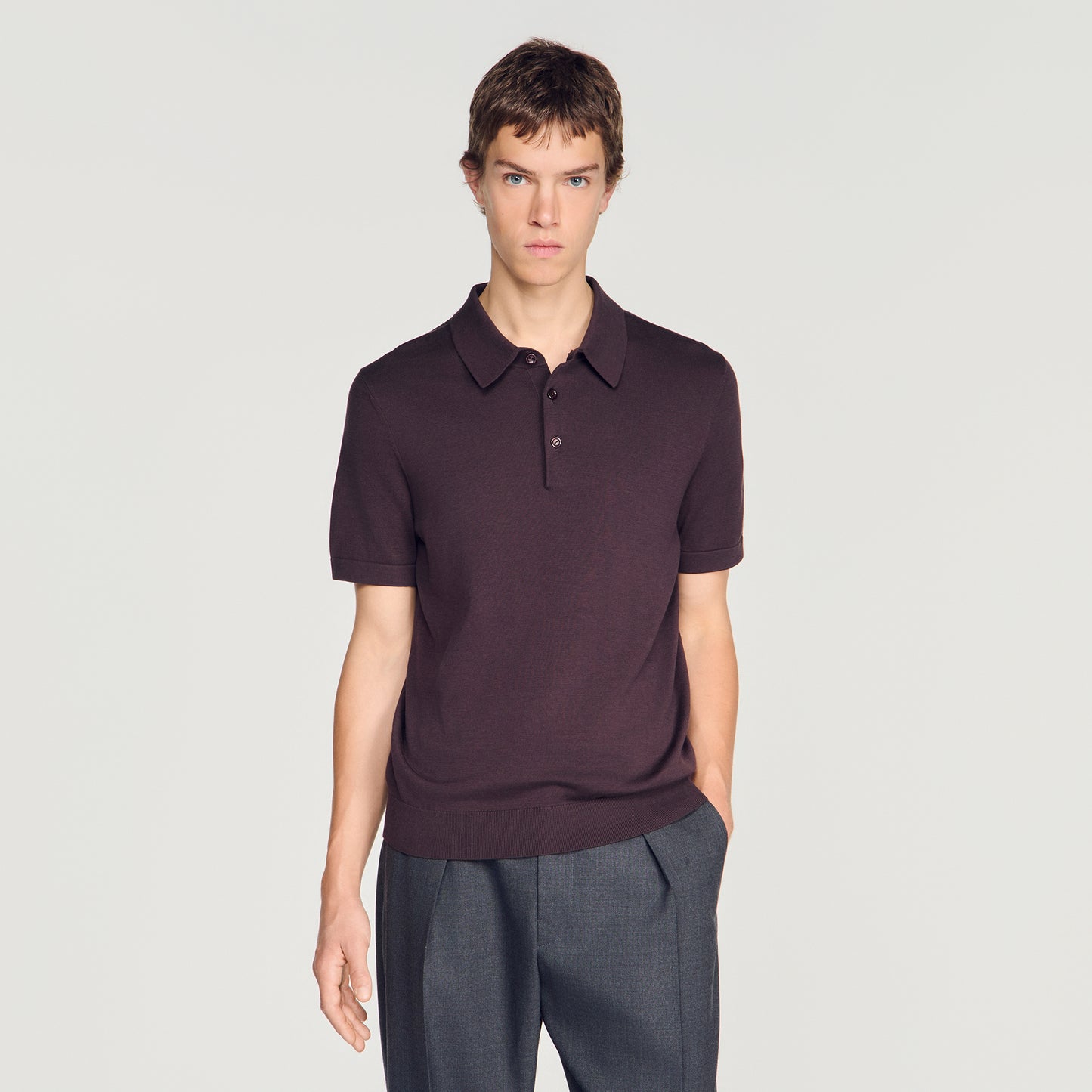 Pablo Cotton Knit Jumper Chocolate