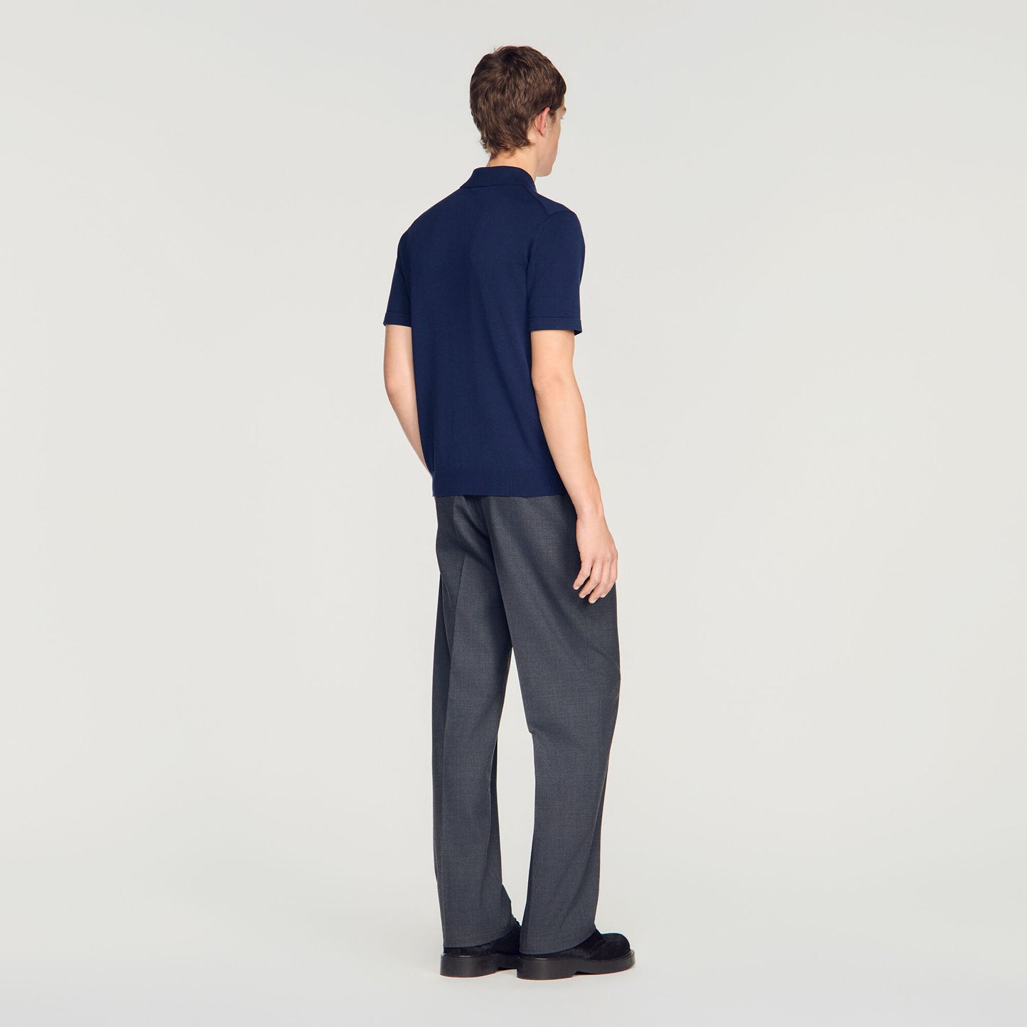 Pablo Cotton Knit Jumper Royal Blue