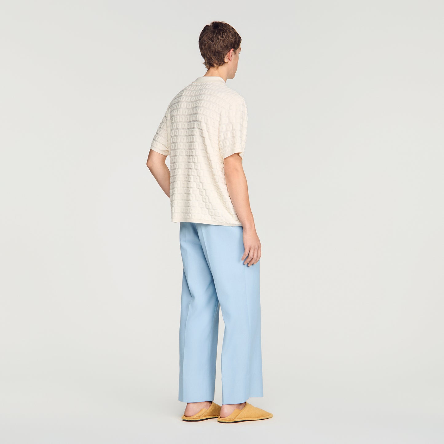 Sponge Shirt Mc Knit Jumper Ecru