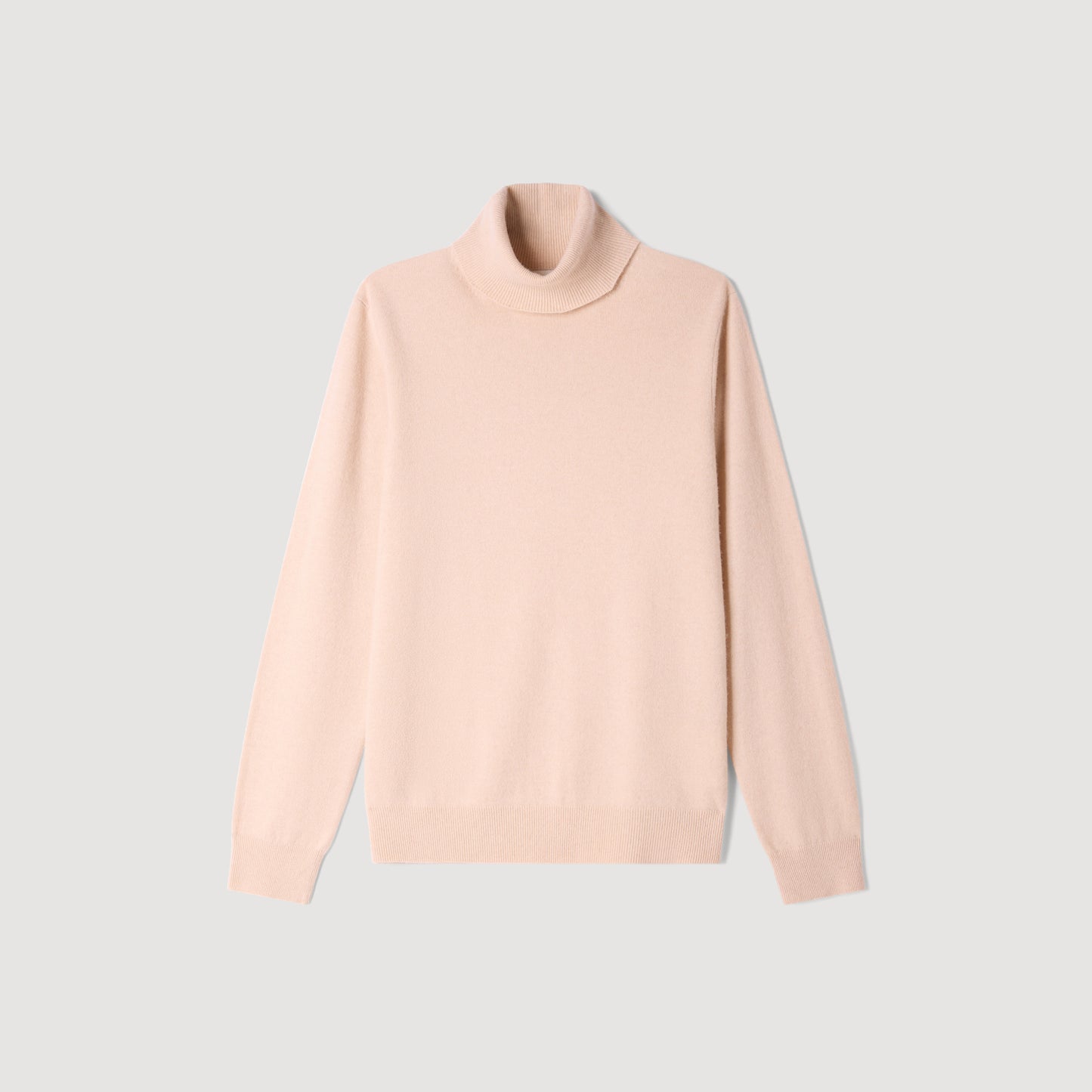 Cashmere Turtleneck Roll neck cashmere jumper Beige