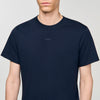 Rubber Sandro Tee Cotton T-Shirt With Logo Midnight Blue