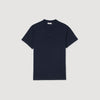 Rubber Sandro Tee Cotton T-Shirt With Logo Midnight Blue
