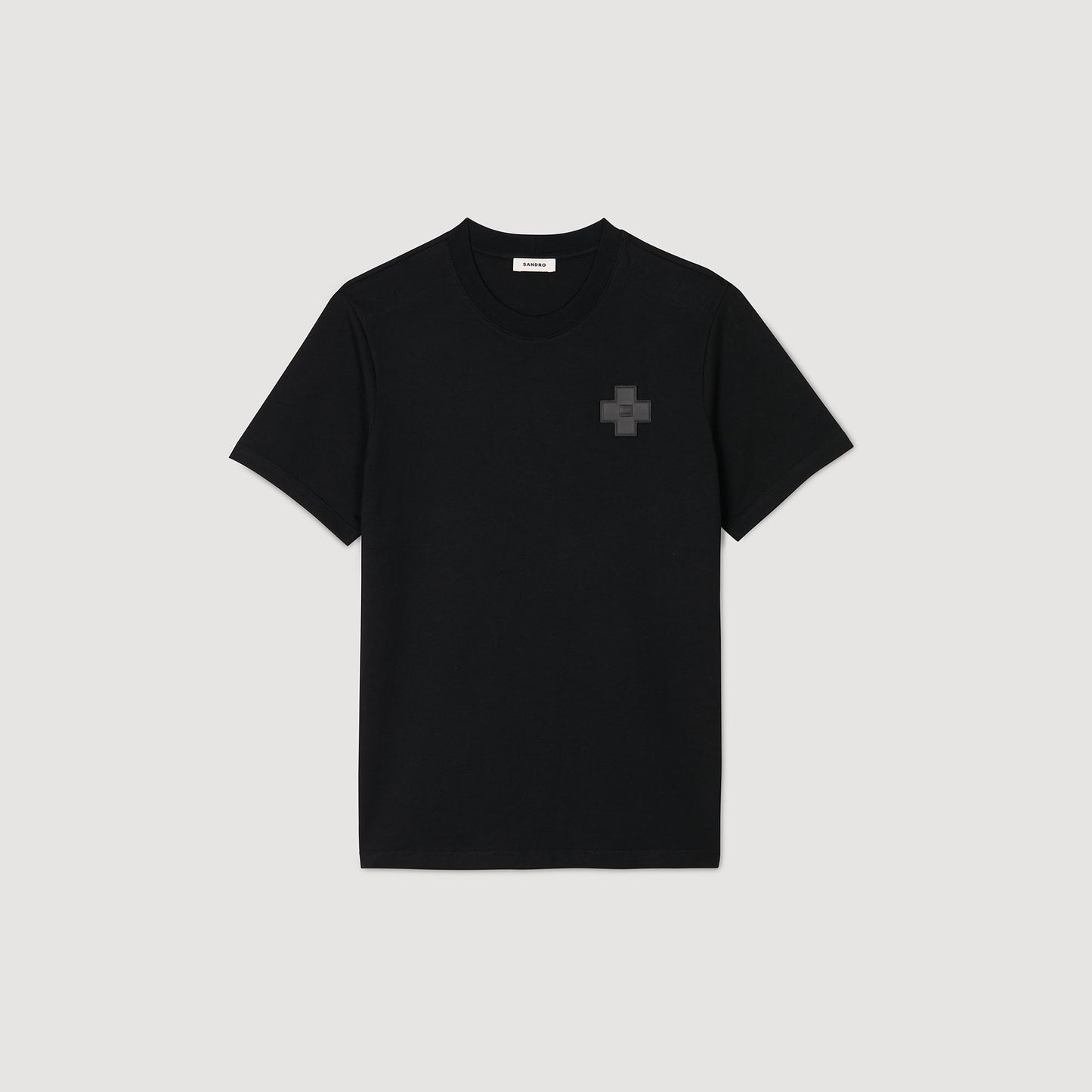 Tshirt Cross Patch Cross T-Shirt Black