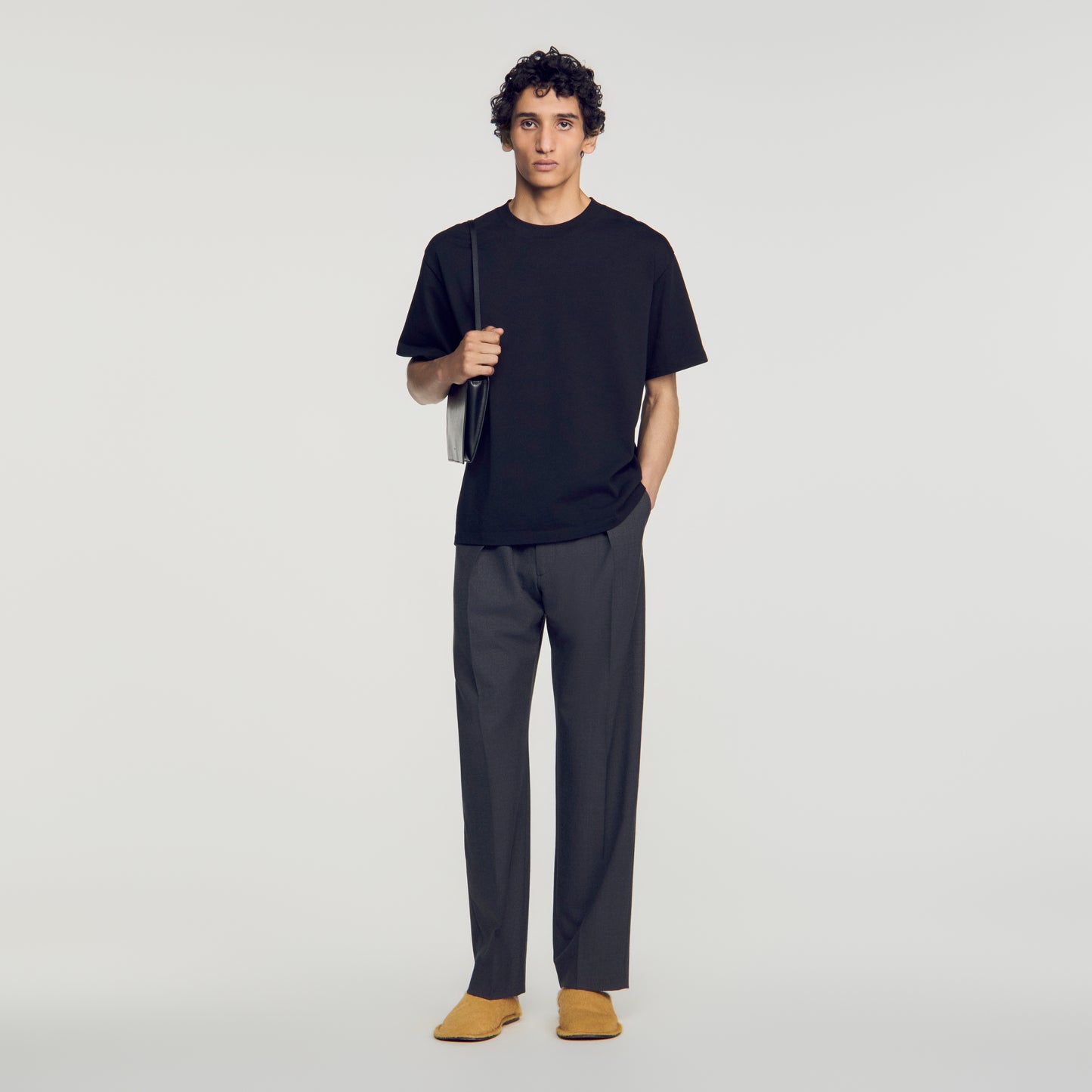 Oversize Sandro Tee Oversized T-shirt Black