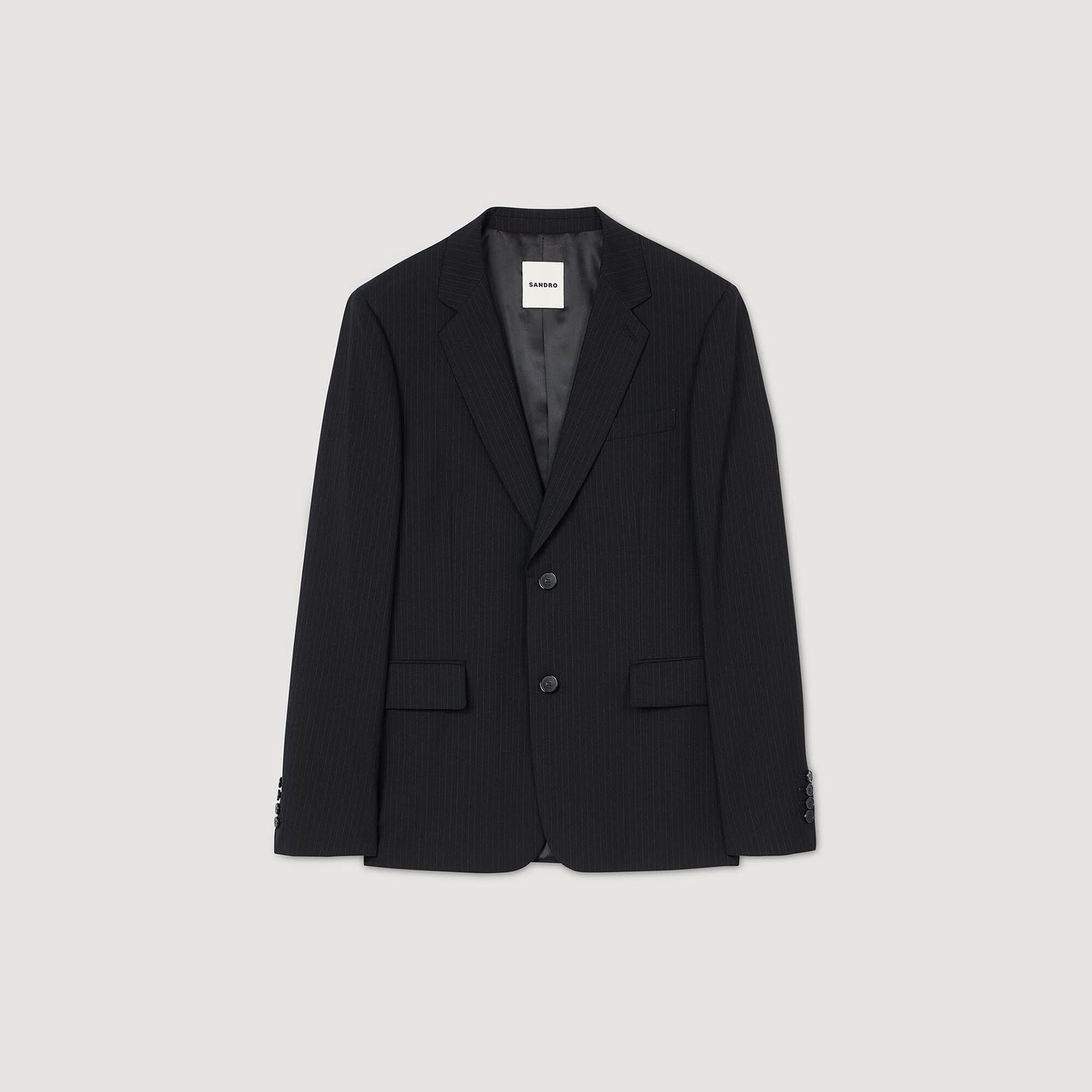 Striped Suit Jacket