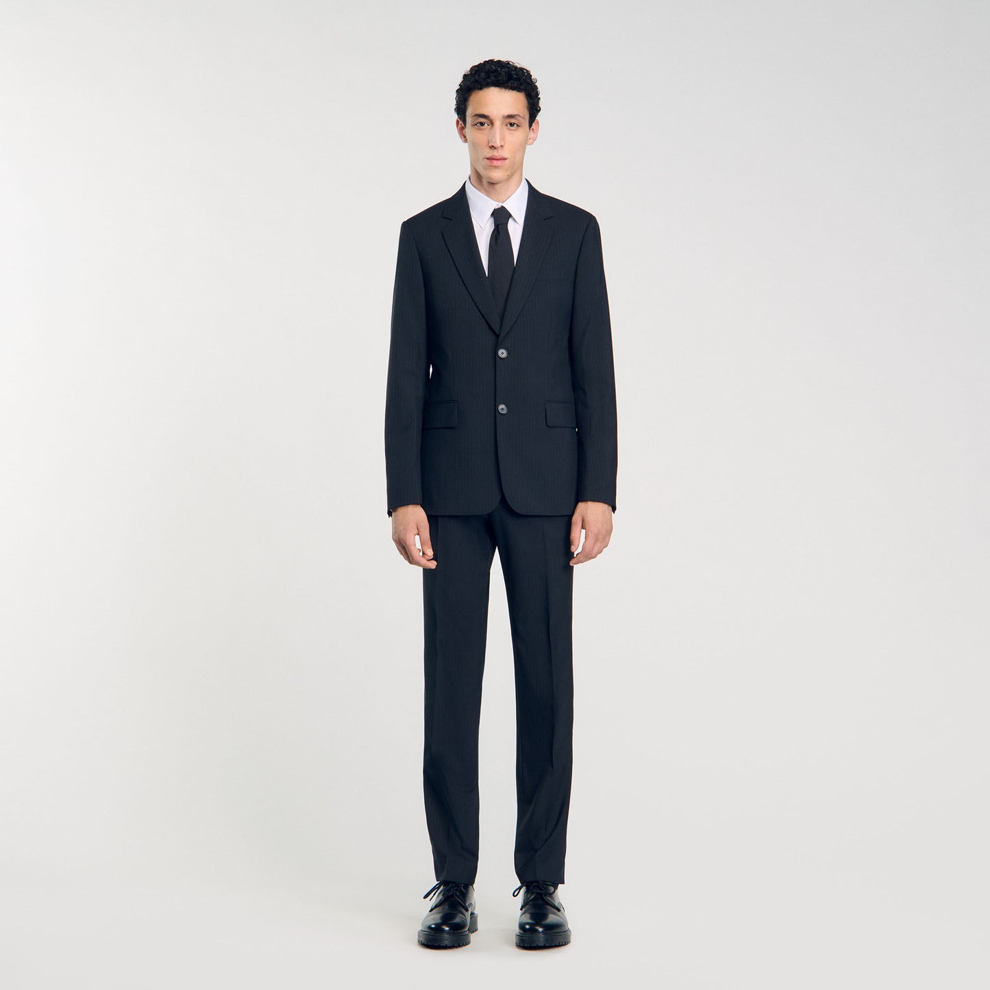 Striped Suit Jacket