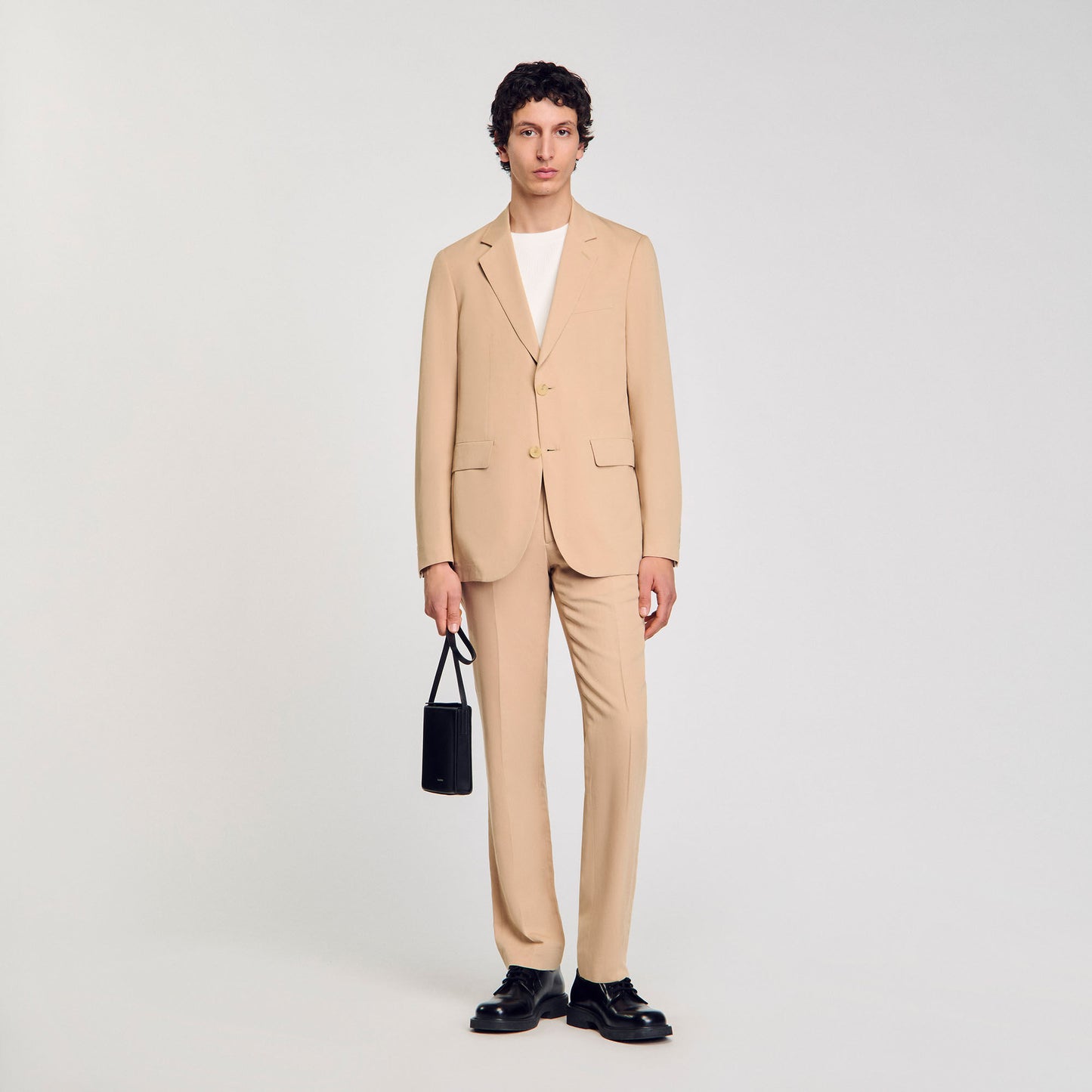 Formal Linen Suit Jacket Nut