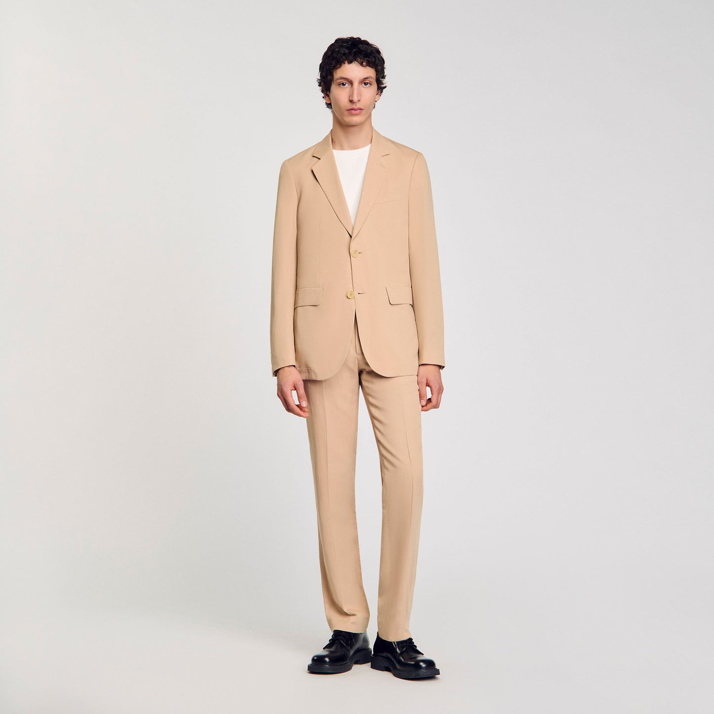 Formal Linen Suit Jacket Nut